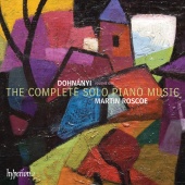 Album artwork for Dohnányi: The Complete Solo Piano Music, Vol.1