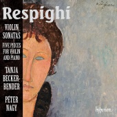 Album artwork for Respighi: Violin Sonatas / Becker-Bender