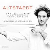 Album artwork for CPE Bach: Cello Concertos / Altstaedt