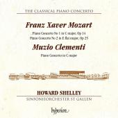 Album artwork for Franz Xaver Mozart - Piano concertos 1 & 2 / Shell