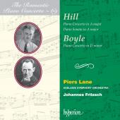 Album artwork for Hill & Boyle Piano Concertos (Romantic Piano Conce