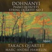 Album artwork for Dohnanyi - Piano quintets and string quartet No. 2