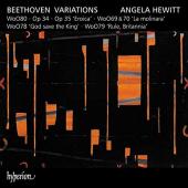 Album artwork for Beethoven: Piano Variations / Angela Hewitt