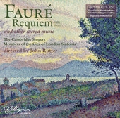 Album artwork for Fauré: Requiem and other sacred music - Rutter