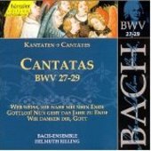 Album artwork for Edition Bachakademie Vol 9:  BWV 27-29 / Rilling