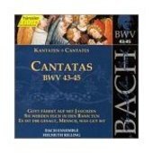 Album artwork for CANTATAS BWV 43-45