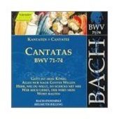 Album artwork for CANTATAS BWV71-74