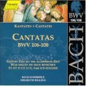 Album artwork for CANTATAS BWV106-108