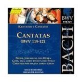 Album artwork for CANTATAS BWV 119-121 - VOL. 38_RILLING
