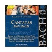 Album artwork for CANTATAS BWV 126-129 - VOL. 40_RILLING