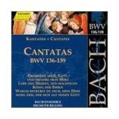 Album artwork for BACH - CANTATAS BWV 136-139