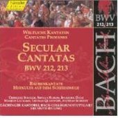 Album artwork for SECULAR CANTATAS BWV 212, 213