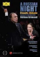 Album artwork for Claudio Abbado, Helene Grimaud: A Russian Night