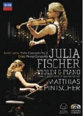 Album artwork for Julia Fischer plays Saint-Saëns & Grieg