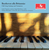 Album artwork for Beethoven alla Brittania: Folk Song Settings