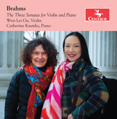 Album artwork for Brahms: The 3 Sonatas for Violin & Piano