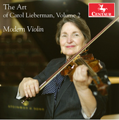 Album artwork for The Art of Carol Lieberman, Vol. 2 - Modern Violin