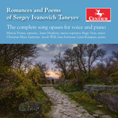 Album artwork for Taneyev: Romances and Poems - The complete song op