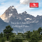 Album artwork for Trios for Clarinet, Viola and Piano