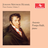Album artwork for Hummel: Piano Sonatas, Vol. 3