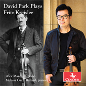Album artwork for David Park Plays Fritz Kreisler