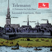 Album artwork for Telemann: 12 Fantasias for Solo Flute
