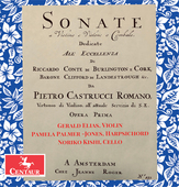 Album artwork for Sonate a Violino e Violone o Cembalo, Opera Prima