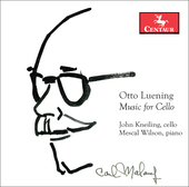 Album artwork for Luening: Music for Cello