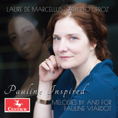 Album artwork for Pauline Inspired: Melodies by and for Pauline Viar