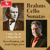 Album artwork for The Brahms Cello Sonatas