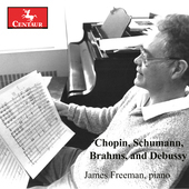Album artwork for Chopin, Schumann, Brahms, and Debussy