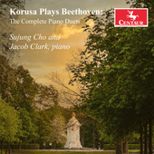 Album artwork for Korusa Plays Beethoven: The Complete Piano Duets
