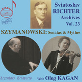 Album artwork for Richter Archives, Vol. 23: Szymanowski (Live)