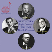 Album artwork for Beethoven: Triple Concerto, Op. 56 - Brahms: Doubl