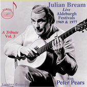 Album artwork for Julian Bream Live: A Tribute, Vol. 3 - Alderburgh 