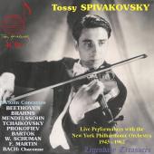 Album artwork for Tossy Spivakovsky Live: 8 Violin Concertos