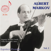 Album artwork for Legendar Treasures, Vol. 1: Albert Markov - Pagani