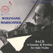 Album artwork for Wolfgang Marschner Vol. 1: Bach Sonatas & Partitas