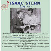 Album artwork for Isaac Stern Live, Vol. 7