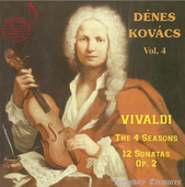 Album artwork for Dénes Kovács, Vol. 4: Vivaldi