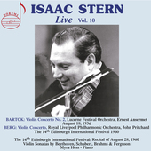 Album artwork for Isaac Stern Live, Vol. 10