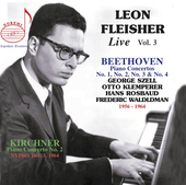 Album artwork for Leon Fleisher Live, Vol. 3 (1956-1964)