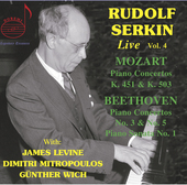 Album artwork for Rudolf Serkin Live, Vol. 4