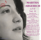 Album artwork for Martha Argerich Live, Vol. 11 (1960-1974)