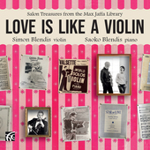 Album artwork for Love Is Like A Violin: Salon Treasures from the Ma