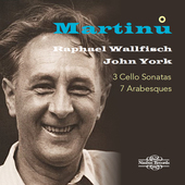 Album artwork for Martinu: 3 Cello Sonatas & 7 Arabesques