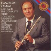 Album artwork for CPE Bach: Complete Flute Concertos / Rampal