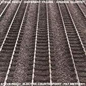 Album artwork for Steve Reich - Different Trains (Kronos Quartet)