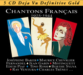 Album artwork for Chantons Francais 1925-1944 
