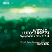 Album artwork for Lutoslawski: Symphonies Nos. 2 & 3